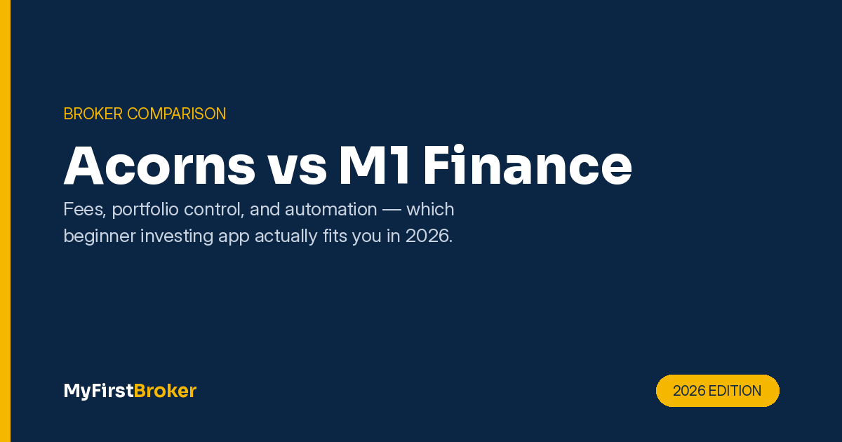 Acorns vs M1 Finance comparison — fees, portfolio control, and automation for 2026
