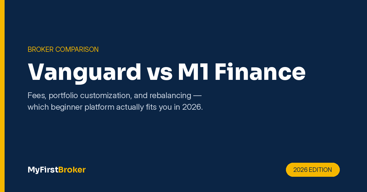 Vanguard vs M1 Finance comparison — fees, portfolio customization, and rebalancing for 2026